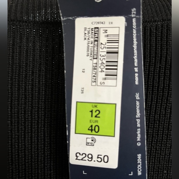 M&S Jumper Flared Sleeve Size 12 - Picture 2 of 4